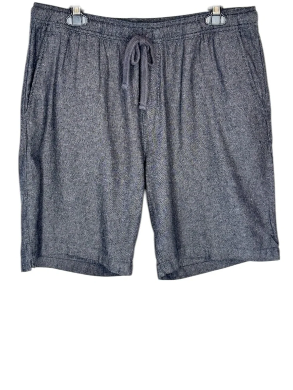 NWOT Banana Republic TALL Linen Deck Shorts in Black